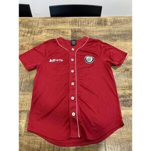 BoxLunch Naruto Shippuden Red Varsity Jacket Medium
